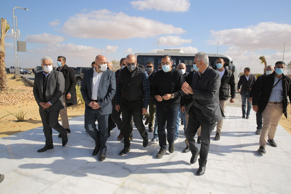 IDG Welcomes Prime Minister on e² Alamein Inspection Tour